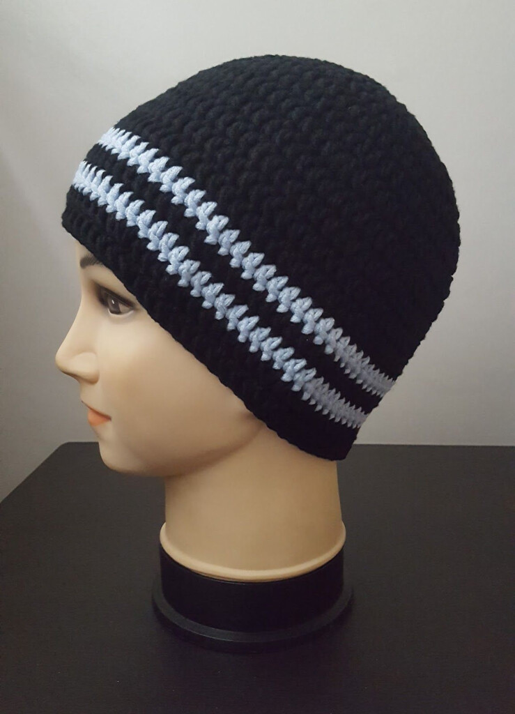 Crochet Mens Beanie Free Pattern If You Crochet Hats For Charity And or 