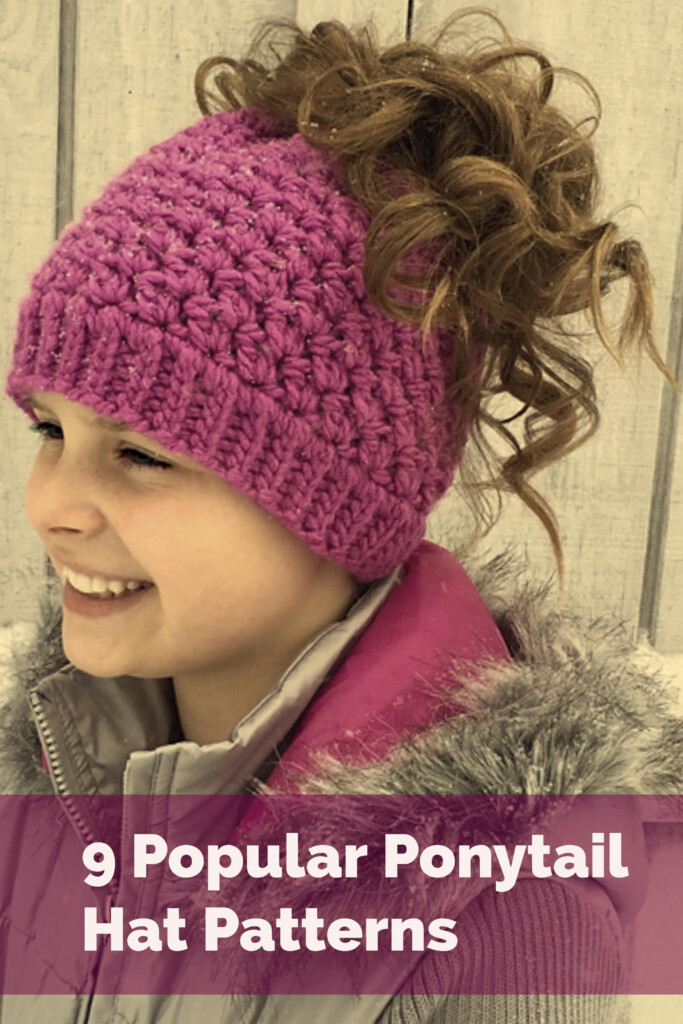 Crochet Messy Bun Hat Free Pattern Artofit