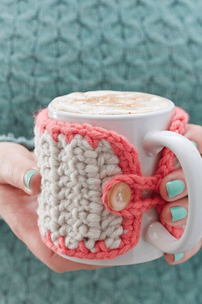 Crochet Mug Cozy Pattern Confopay