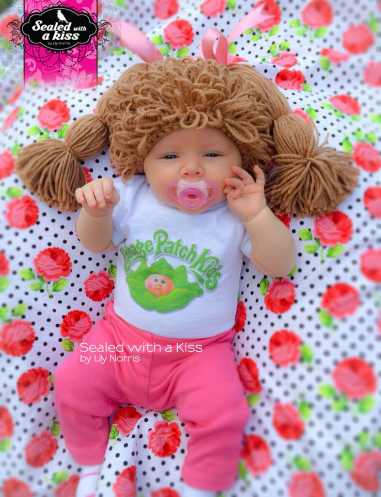 CROCHET PATTERN Cabbage Patch Hat Wig Crochet Pattern Cabbage Patch 