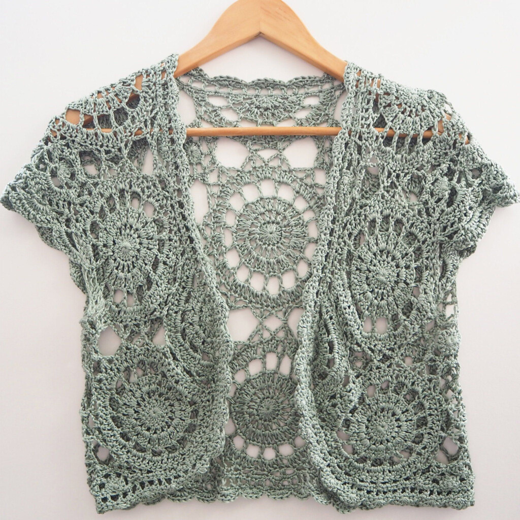 Crochet Pattern Lace Bolero Lace Shrug Crochet Shrug Wedding Shrug 