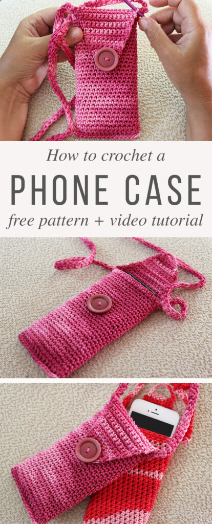 Crochet Phone Case Free Pattern CrochetBeja