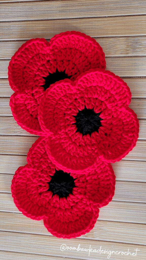Crochet Poppy Free Pattern Artofit