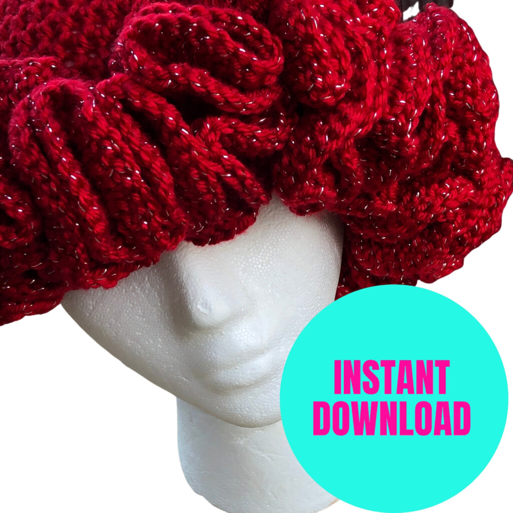 Crochet Ruffle Hat PATTERN Crochet Bucket Hat PATTERN Crochet 