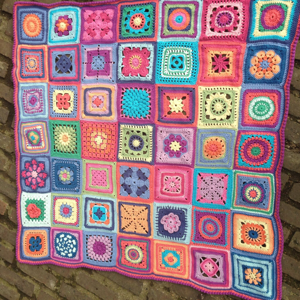 Crochet Sampler Squares Free Patterns Pattern rjuuc edu np