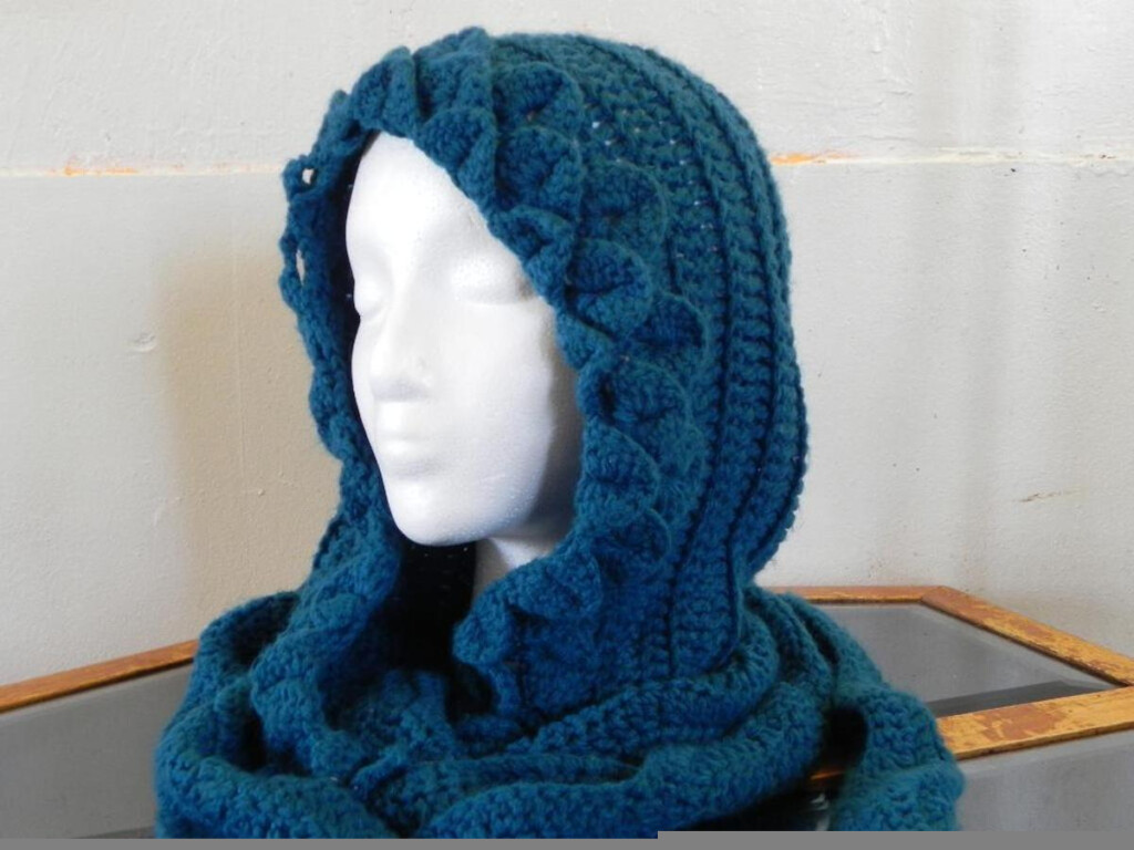 Crochet Scoodie Free Pattern Kids Hooded Scarf Crochet Pattern Designs 