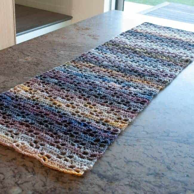 Crochet Table Runner Free Pattern Crafting Each Day