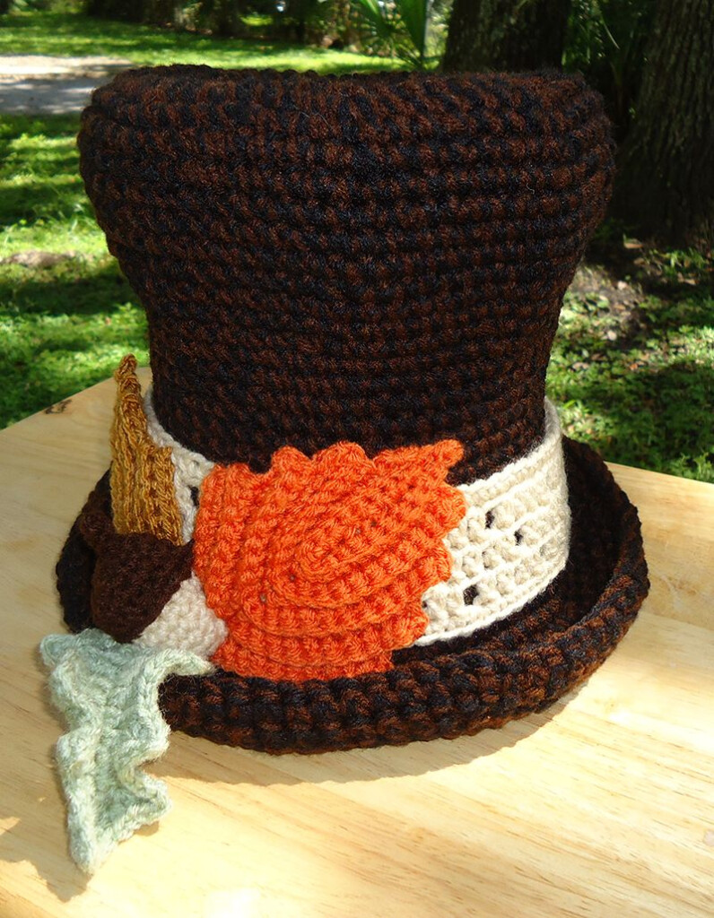 Crochet Top Hat Free Pattern You May Also Like These Christmas 