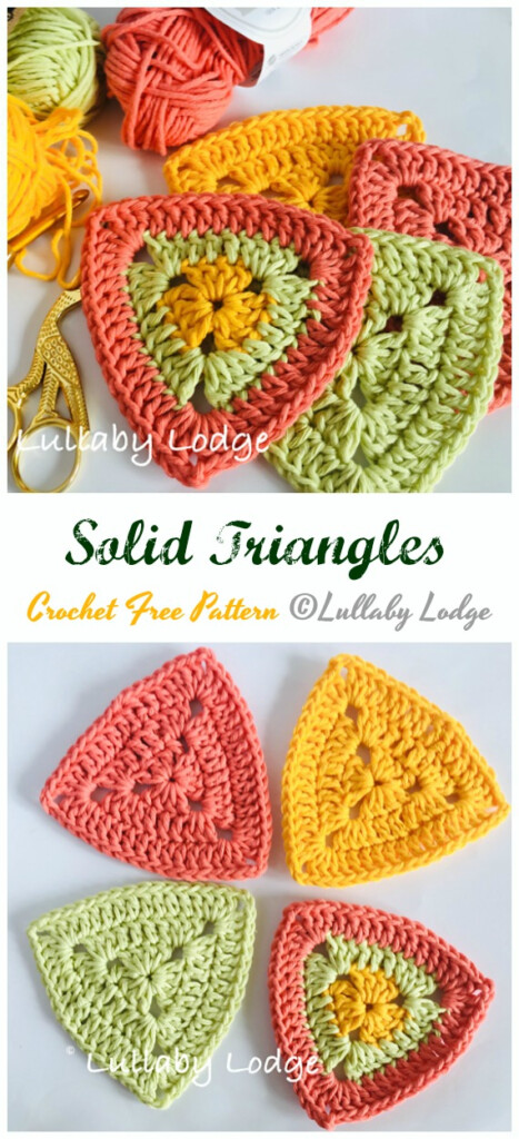 Crochet Triangle Free Patterns Tutorials