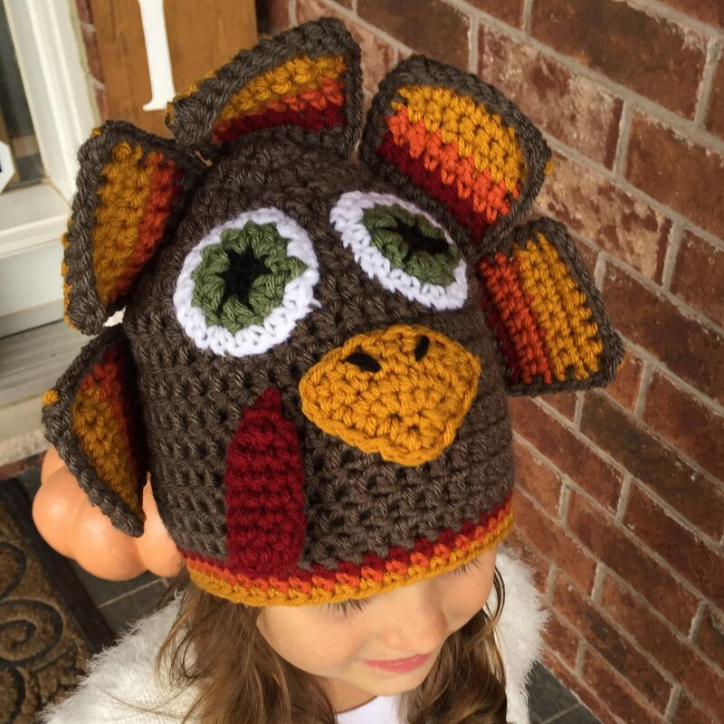Crochet Turkey Hat Free Pattern The Ruthless Crafter