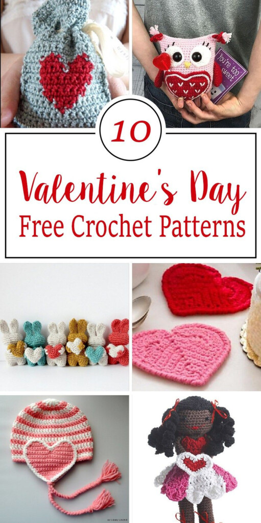 Crochet Valentine Free Patterns 12 For 39 s Day Hooked On Homemade Happiness