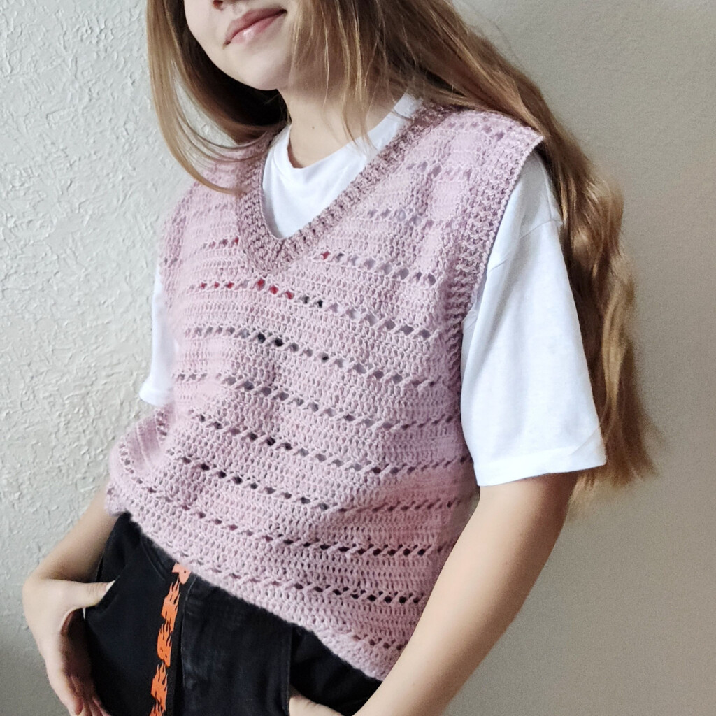 Crochet Vest Pattern Inspire Uplift Crochet Vest Pattern Free 