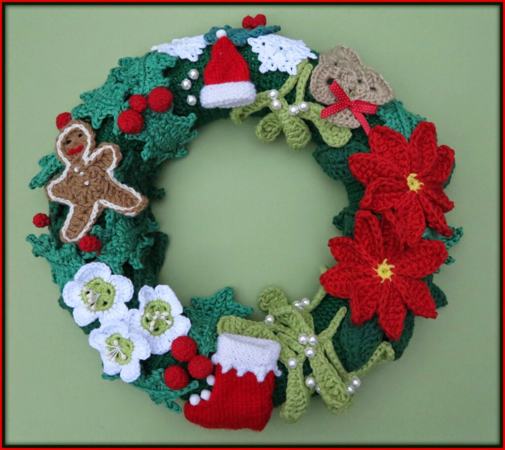 Crochet Wreaths Patterns At Charles Gooch Blog