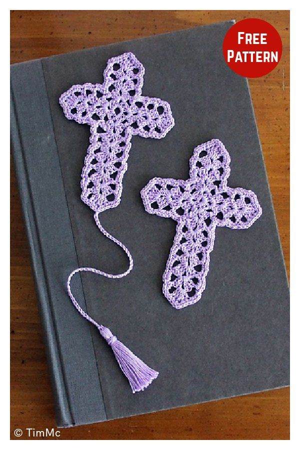 Cross Bookmark Free Crochet Pattern Artofit