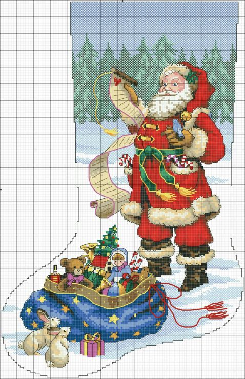 Cross Stitch Patterns Christmas Stockings Cross Stitch Patterns