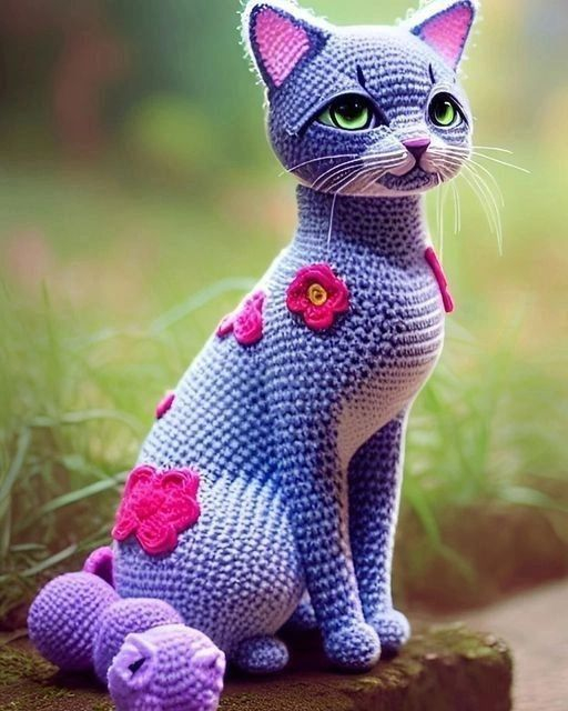 Cute Crochet Amigurumi Cat Free Pattern Amigurumi