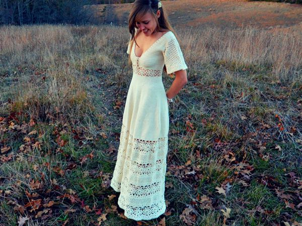 Dimension Crochet Maxi Dress Share A Pattern