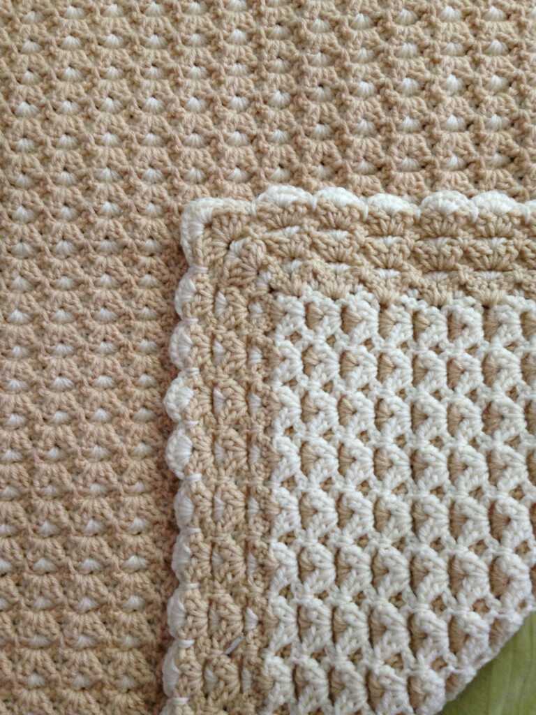 Double Crochet Baby Blanket Pattern Free Sportfishingincostarican