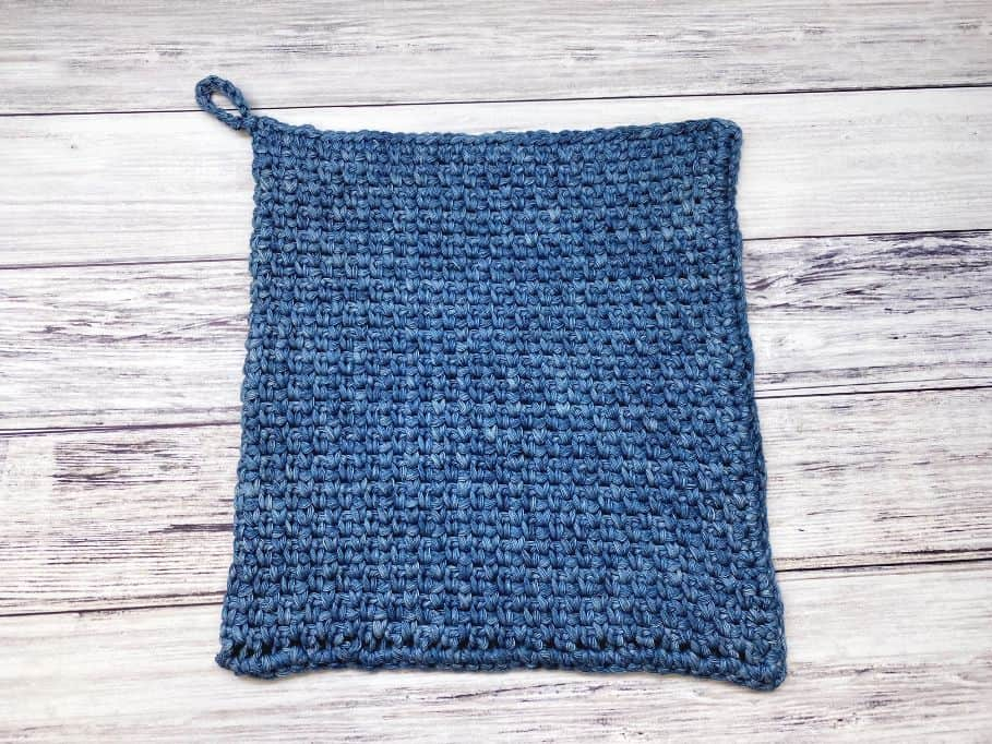 Double Thick Crochet Potholder Love Life Yarn 