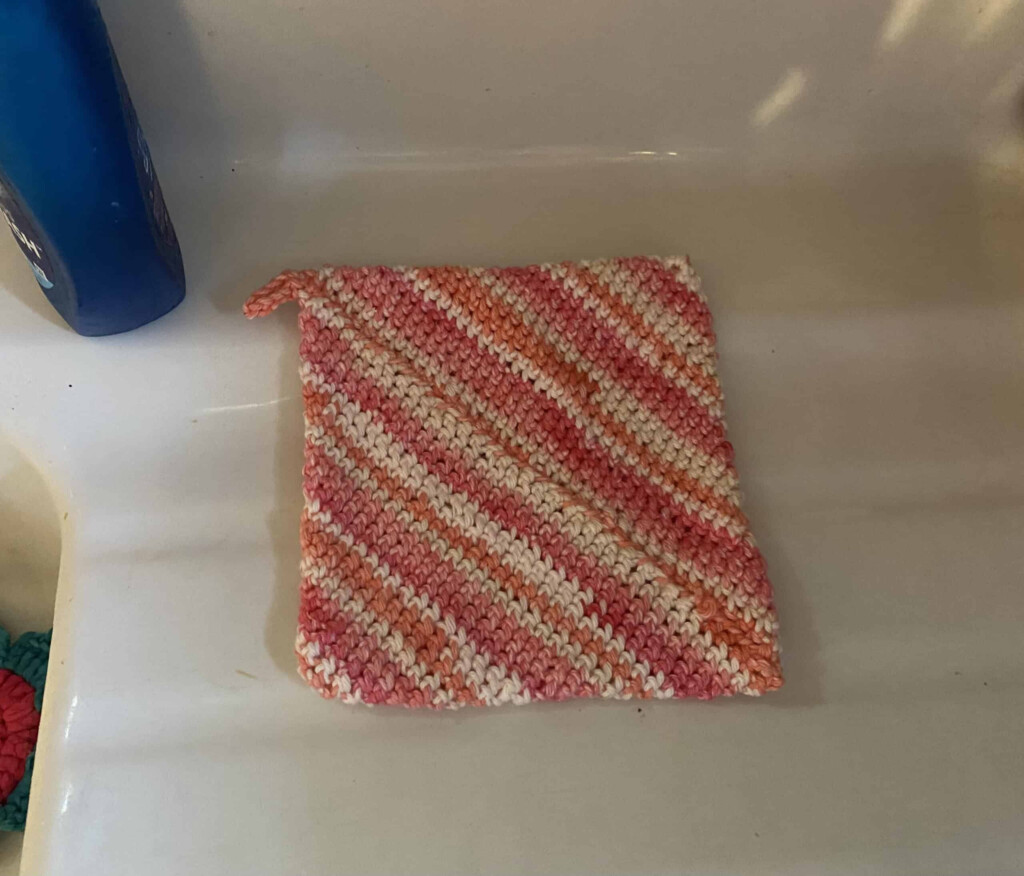 Double Thick Crochet Potholder Pattern Free Pattern Fun Crochet Patterns