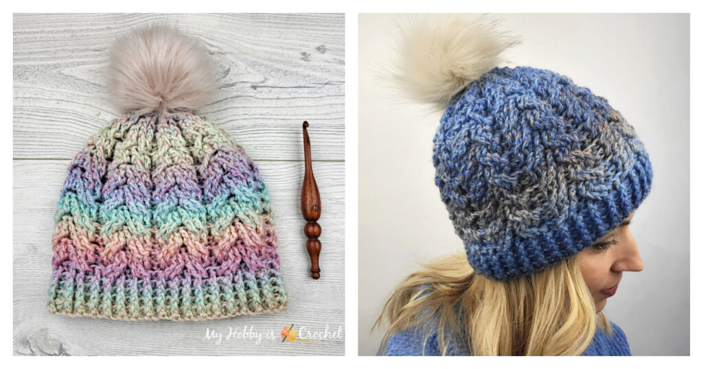 Dreamy Cable Hat Free Crochet Pattern