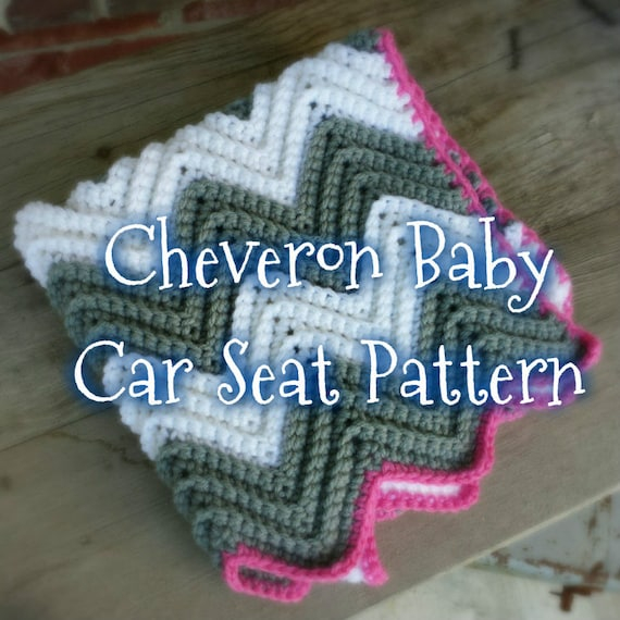 Easy Crochet Car Seat Blanket Pattern Velcromag