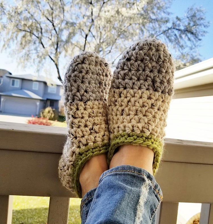 Easy Crochet House Slipper Patterns Beautiful Dawn Designs