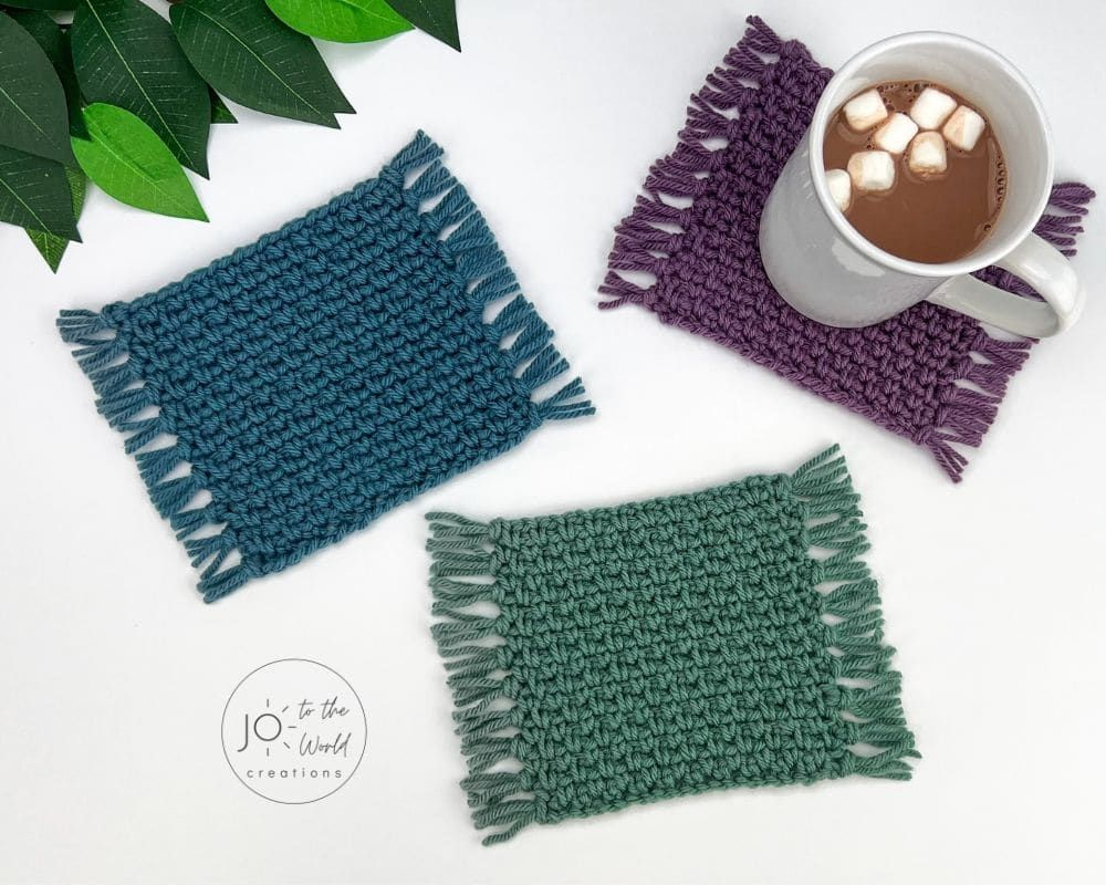 Easy Crochet Mug Rug Pattern Free Artofit