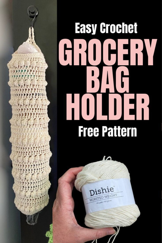 Easy Crochet Plastic Grocery Bag Holder Free Pattern Artofit
