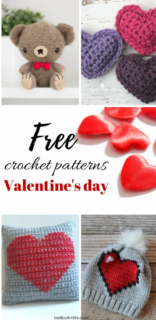 Eye catching Valentine 39 s Day Free Crochet Patterns Mallooknits