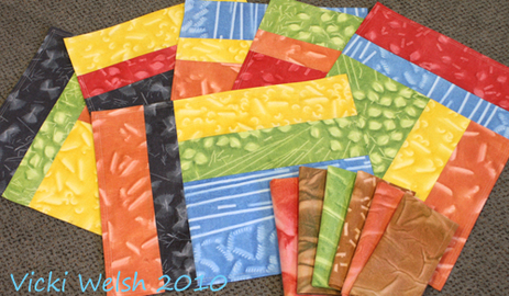 Fat Quarter Placemat Tutorial Colorways By Vicki Welsh