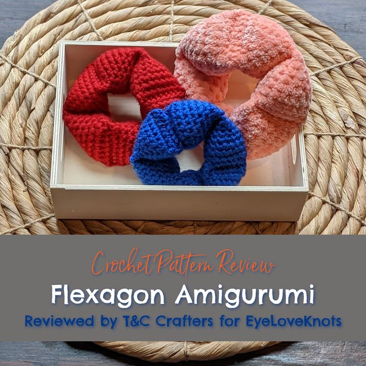 Flexagon Amigurumi Crochet Fidget Toy Pattern Review EyeLoveKnots 