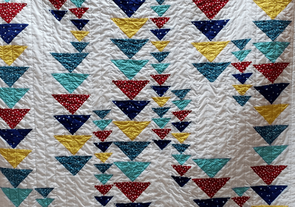 Flying Geese Quilt a Simple Step by step Tutorial 