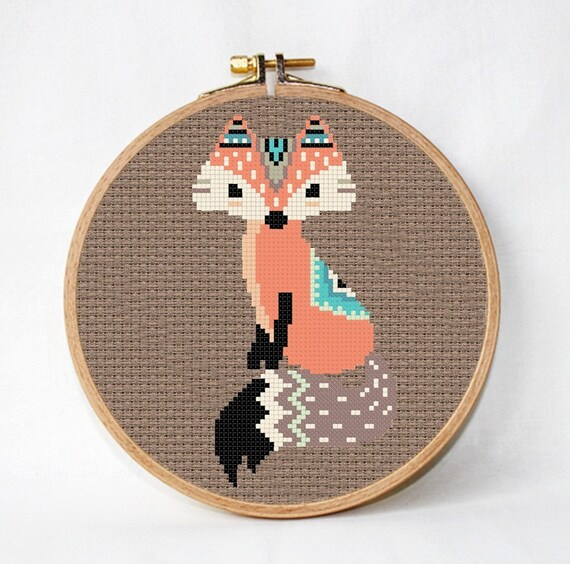Fox Cross Stitch Pattern Free Cross Stitch Patterns