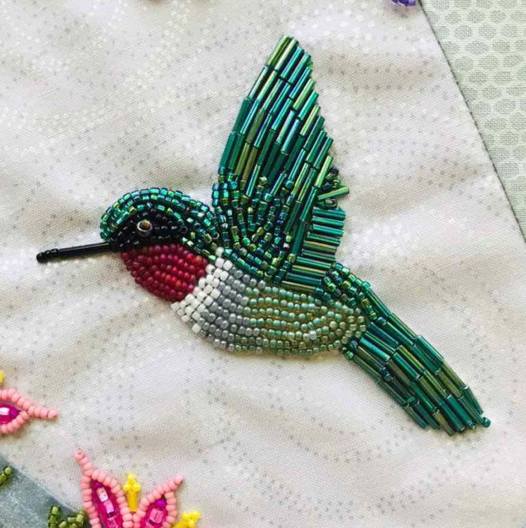 Free 3D Beaded Hummingbird Pattern Pattern rjuuc edu np