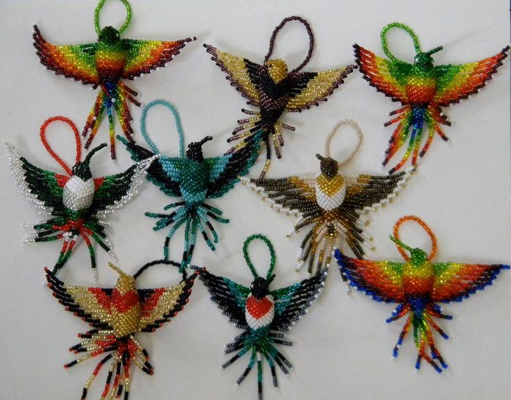 Free 3D Beaded Hummingbird Pattern Web Follow Along Using The 