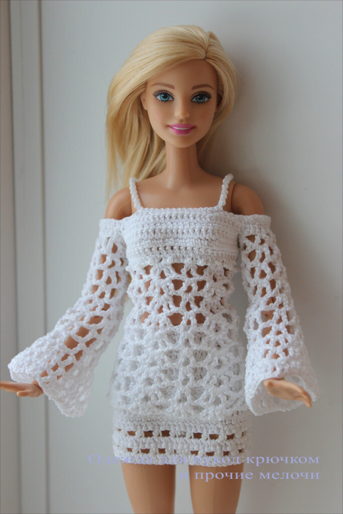 Free Crochet Barbie Doll Clothes Patterns Make A Whole Wardrobe Of 