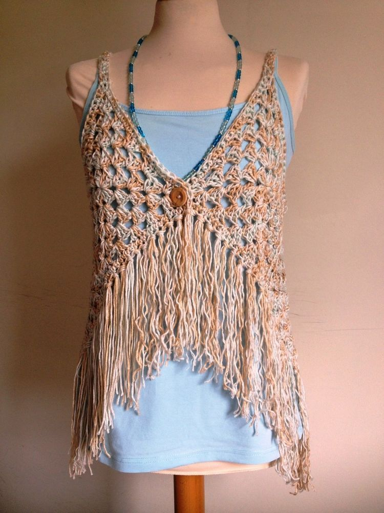 Free Crochet Boho Vest Pattern It Is The Perfect Piece For Your Summer 