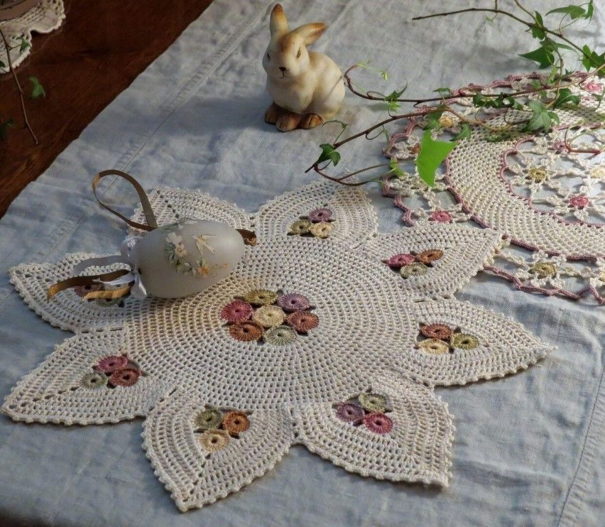 Free Crochet Flower Petal Doily Pattern Crochet Kingdom