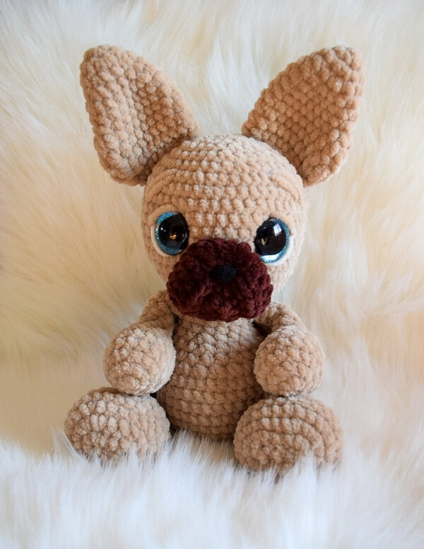 Free Crochet French Bulldog Pattern Weave Crochet