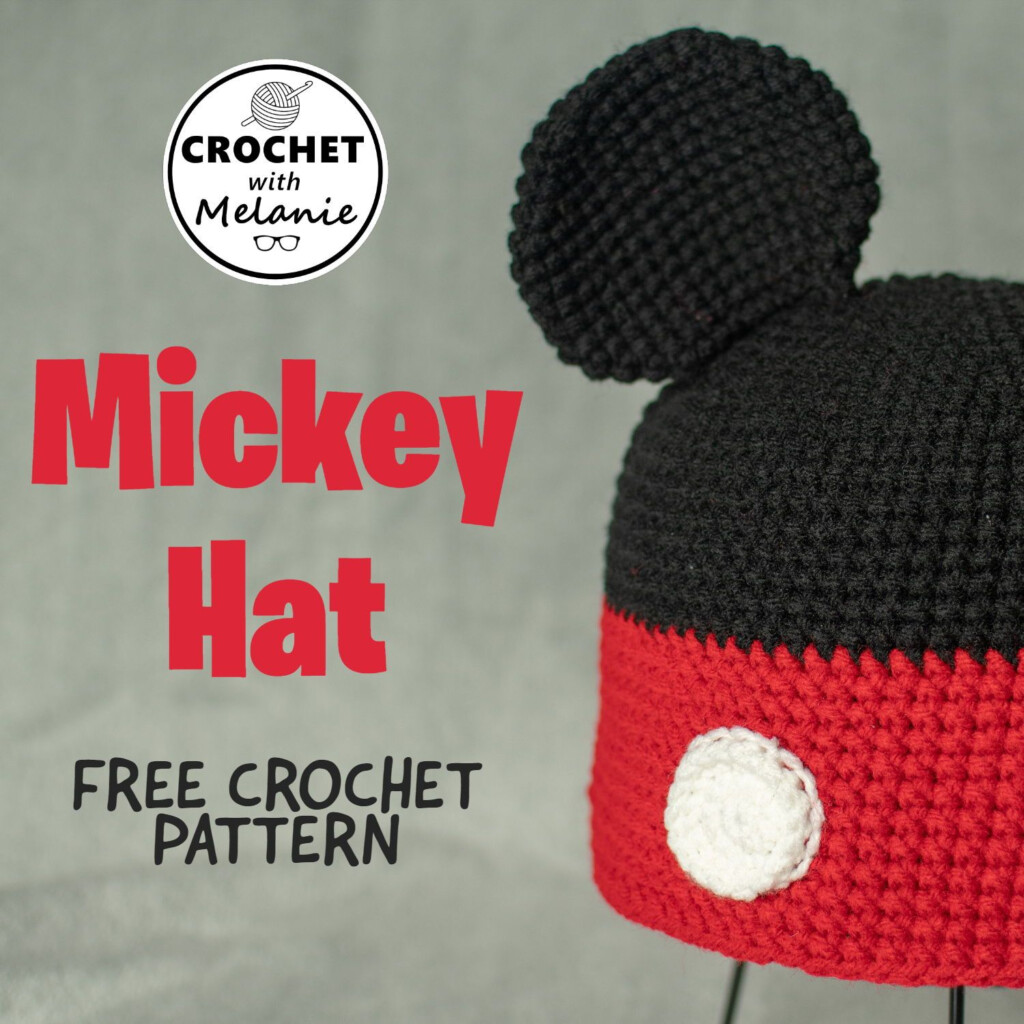 Free Crochet Mickey Mouse Hat Pattern Web 10 Fantastic Mickey Mouse 