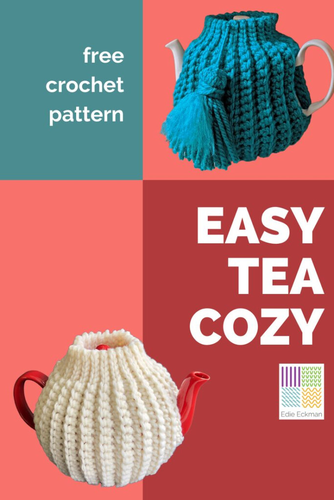 Free Crochet Pattern Easy Crocheted Tea Cozy Edie Eckman Tea Cozy 