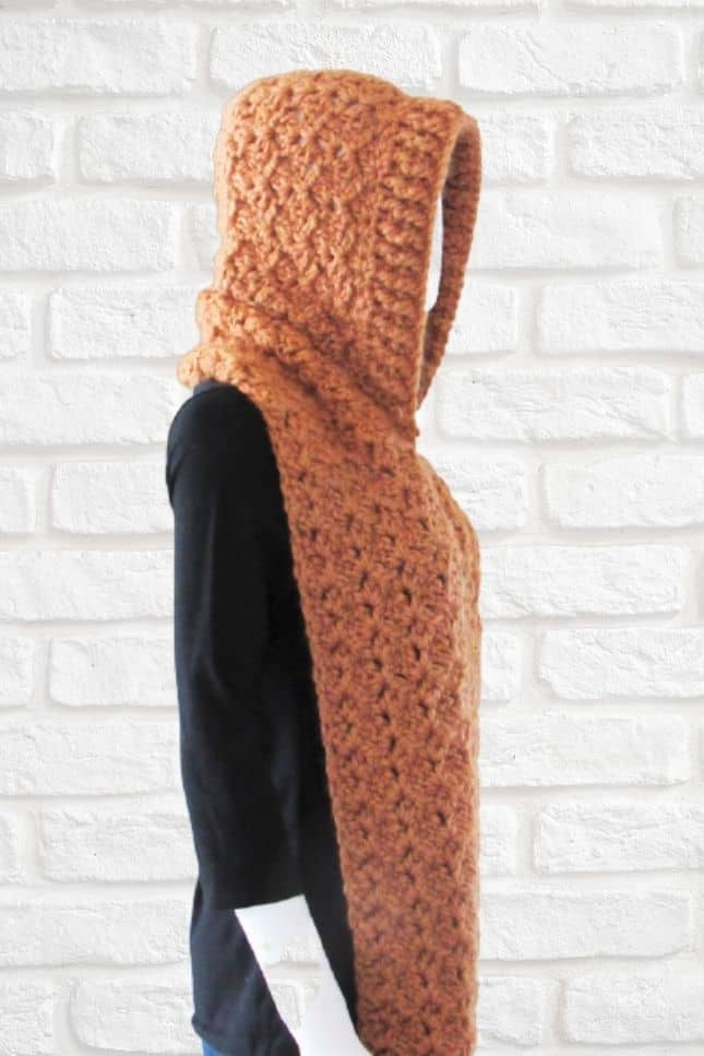 Free Crochet Pattern For Hooded Scarf With Pockets Crochet Dreamz