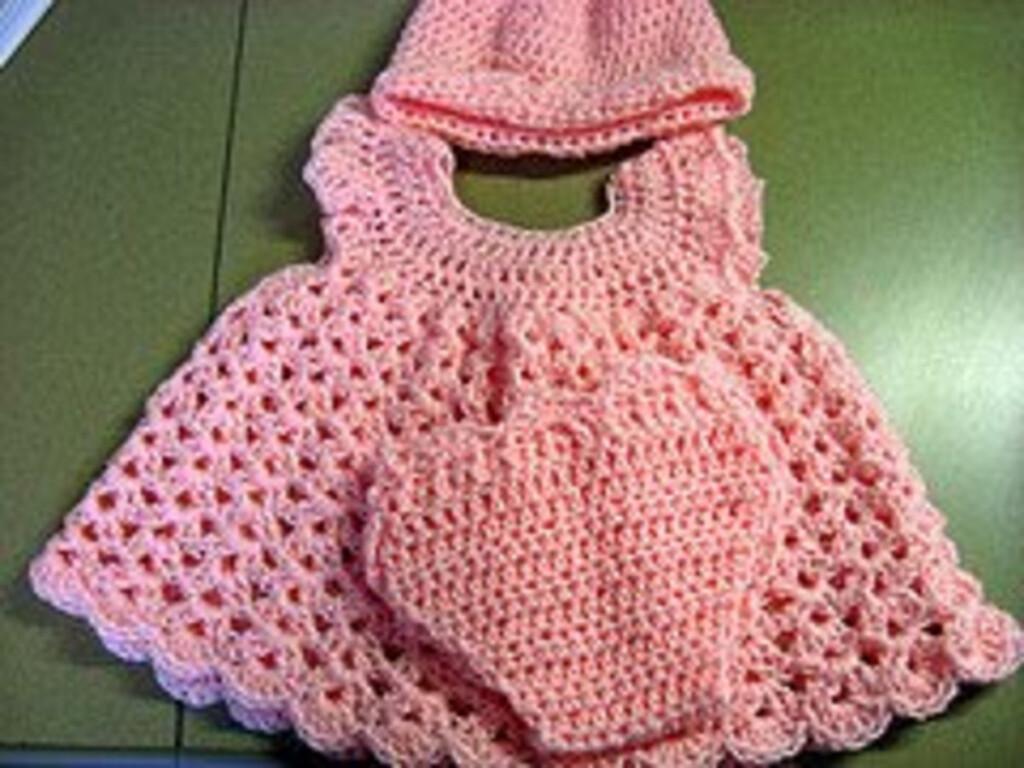 Free Crochet Patterns For Baby Dresses FeltMagnet