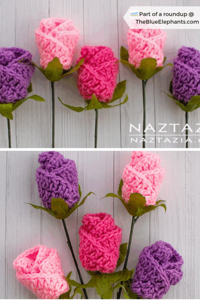 Free Crochet Rose Flower Pattern Best Flower Site