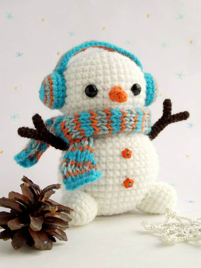 Free Crochet Snowman Pattern Amigurumi Today