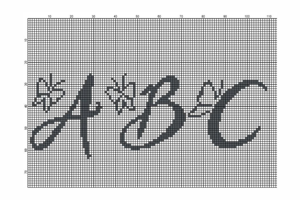 Free Cross Stitch Monogram Letters Ahoy Comics