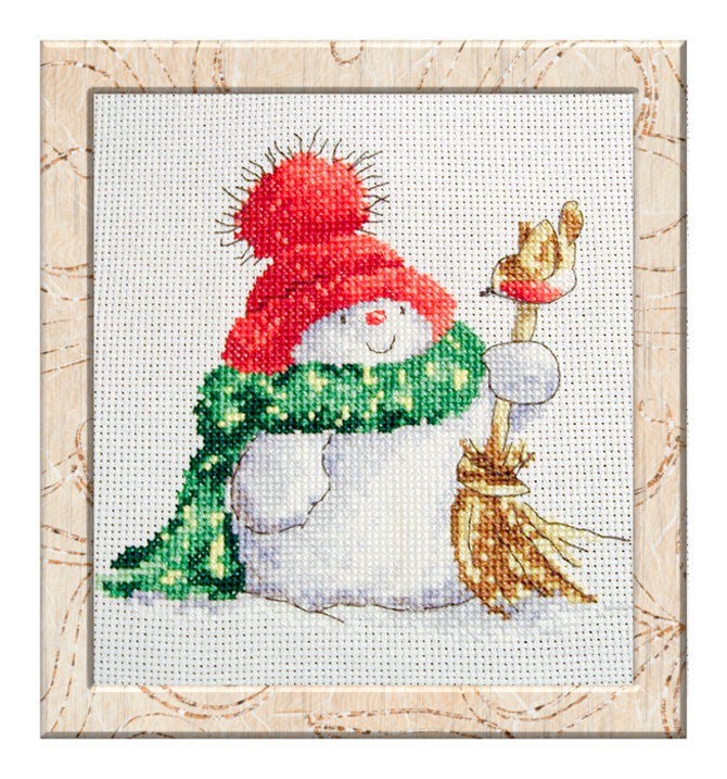 Free Cross Stitch Pattern Snowman DIY 100 Ideas