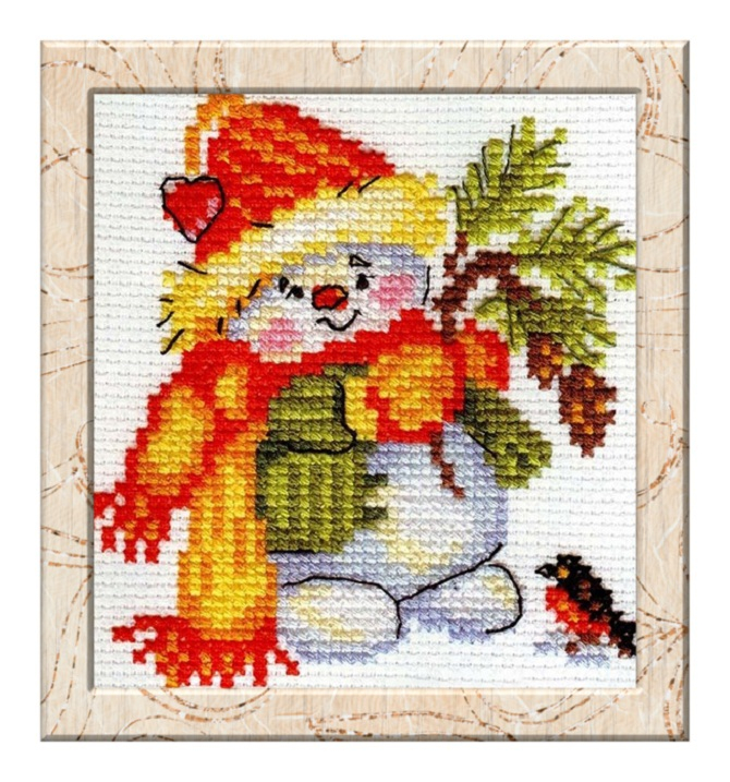 Free Cross Stitch Pattern Snowman DIY 100 Ideas