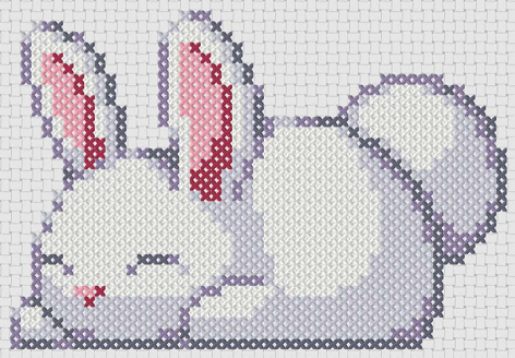 Free Cross Stitch Patterns For Babies Sleepy Bunny Cross Stitch 4 Free